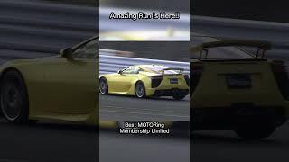 LEXUS LFA Driving test at FUJI Speedway #shorts