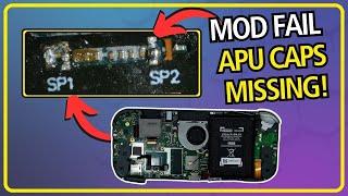 Can I Fix It? RP2040 APU Caps Missing Nintendo Switch