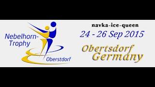 navka-ice-queen Russian Team Nebelhorn Trophy 2015 - Oberstdorf Germany