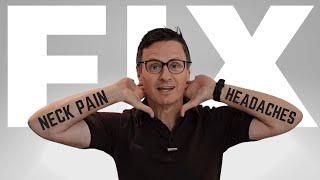 FIX Neck Pain AND Headache Relief | Dr. Jon Saunders