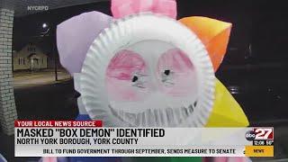 Masked "box demon" identified by police