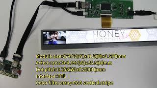 10 4 inch bar type TTL（RGB）interface TFT LCD display