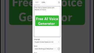  Best Free AI Voice Generator – Convert Text to Speech Instantly!