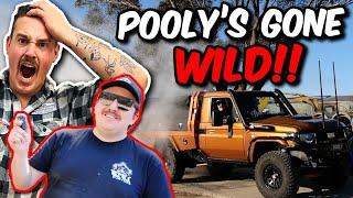 Pooly's HUGE Burnout & All His Insane Projects | 79 Series & Barra FJ45