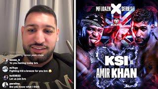 Amir Khan Responds To KSI Fight