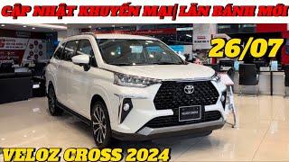  Giá xe Toyota Veloz Cross 2024 tiếp tục giảm mạnh 26/07| Tổng lăn bánh chi tiết mới