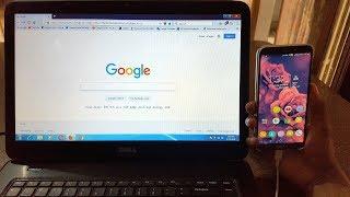 How to Connect Mobile Internet to Laptop via USB Cable