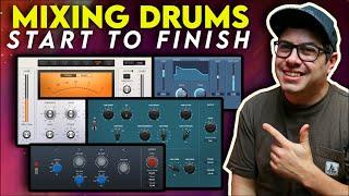 Mixing Drums Like a Pro: Home Studio Edition