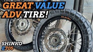 SHINKO 705 TRAIL MASTER - Practical Dual Sport Tire FOR The Daily Rider - User Review