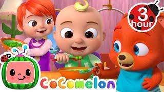 Eat Your Veggies JJ (Healthy Baby Song) + More | Cocomelon - Nursery Rhymes | Fun Cartoons For Kids