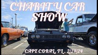 CHARITY CAR SHOW. CAPE CORAL, FL. #capecoral  #capecoralflorida  #carsandcoffee  #cars  #florida