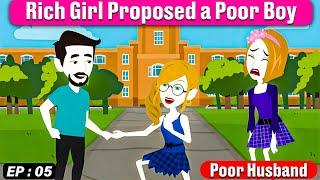Poor Husband part 05 | English Story | Learn English | Animated story | Parvi English
