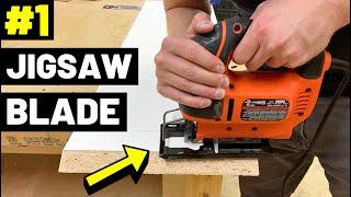 #1 Jigsaw Blade for CLEAN PLYWOOD CUTS! (Try this Jigsaw Cutting Approach...)