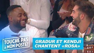 Kendji et Gradur chantent "Rosa" dans TPMP