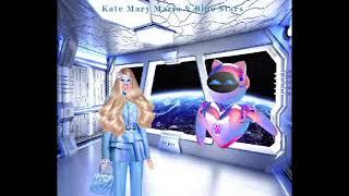 ‍️PrincessKatie&littleBlueStarsBlueHologramChromeCatkidsWithBlueE HeartEyes&KittyPetz