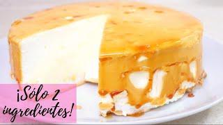 SÓLO 2 INGREDIENTES!! Te sorprenderás del POSTRE tan RICO que puedes hacer ı ECONÓMICO