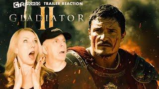 Gladiator 2 Trailer Reaction! Paul Mescal, Pedro Pascal, Denzel Washington!