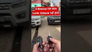 Unique Problem in Brezza #shorts