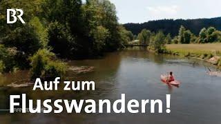 Kanu, Kajak, SUP - Flusswandern: Mit Dagmar Fuchs auf der Pegnitz | Frankenschau | BR