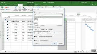 MS Project Planned Percentage Complete Vs Actual Percentage complete - Updated Improved version