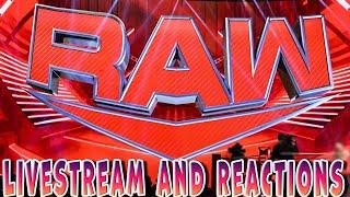 MONDAY NIGHT RAW (LIVESTREAM AND REACTIONS) CLASH AT THE CASTLE GO HOME SHOW