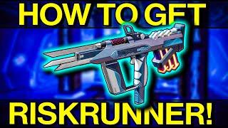 Destiny 2 | HOW to Get the RISKRUNNER EXOTIC Submachine Gun & CATALYST | QUICK GUIDE
