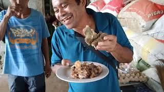 Food Trip  at Masayang Kainan Sa Fiesta Ng Barangay Bangahan Pangantucan 2024