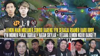 VYN MOMEN JADI DEBUT MANIS BERSAMA RRQ LEMON!! REAKSI STREAMER RRQ HOSHI 1-0 ALTER EGO MPL ID S13!!