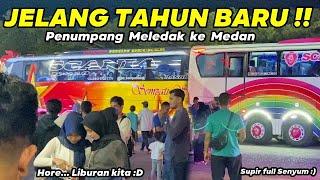 JELANG TAHUN BARUPENUMPANG RAME BANGET KE MEDAN