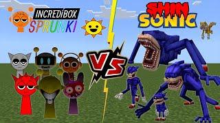 Sprunki Incredibox VS Shin Sonic [Sonic Tapes]  [Sprunki] Minecraft Addon