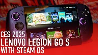 Hands On With the Lenovo Legion Go S PC Gaming Handheld: A Streamlined System, Now With SteamOS