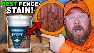 The BEST Stain You Can Use On A Fence!