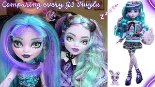 Comparing Every G3 Twyla Boogeyman Doll (And Unboxing Fearbook Twyla)