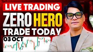 04 Oct Nifty zero hero live trading, bank nifty trading #optionstrading #trading #livetrading