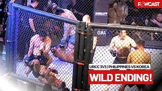 Wild and Unexpected Ending! URCC 81 3 VS 3 | Philippines vs Korea Full Action Fight