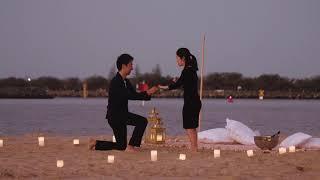 Luxury Island Marriage Proposal