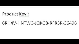 How to find the Windows key ?