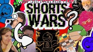 Why did phaleur leave shorts wars?