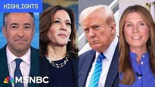 Countdown to the 2024 election: Day 87 | MSNBC Highlights