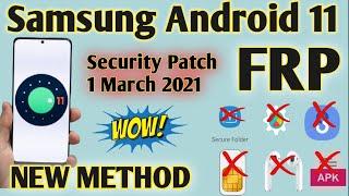 New Method All Samsung Galaxy Android 11 FRP/Google Account bypass without smart switch 2021