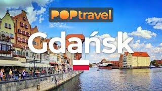 Walking in Gdansk, Poland - Late Summer Tour - 4K