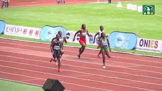 Nigeria's Favour Ofili wins Women's 100m Heat 2 at 2024 African Athletics Championships