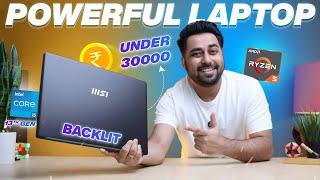 Best Laptop Under 30000 in 2024  Top 5 Best Laptops Under 30000 For Students / Gaming / Office 