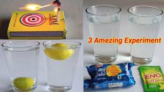 3 Amezing Experiment of Science