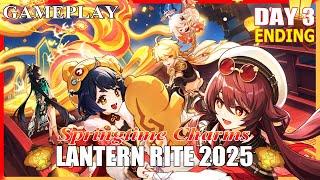 Lantern Rite 2025 PART 3 "END" | Springtime Charms [JP DUB] | Genshin Impact 5.3