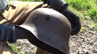 WW1 M16 Stahlhelm restoration