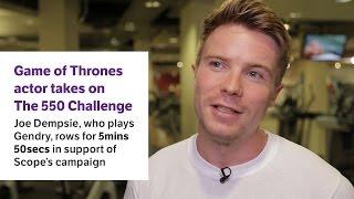 Game of Thrones actor Joe Dempsie takes Scope's 550 Challenge - Scope video