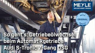 Einfach und schnell: der Getriebeölwechsel beim Automatikgetriebe Audi S-Tronic, 7-Gang DSG 0B5