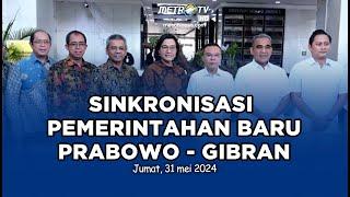 [FULL] BREAKING NEWS - Sinkronisasi Pemerintahan Baru Prabowo-Gibran