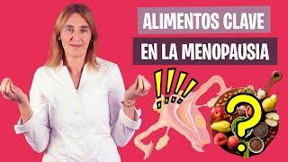 Estos ALIMENTOS MEJORAN tu MENOPAUSIA si o si | Dieta para la menopausia | Nutrición y Dietética